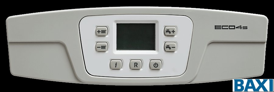 Котёл газовый настенный Baxi ECO-4S 10 F, мощность 10 кВт, двухконтурный, закрытая камера сгорания