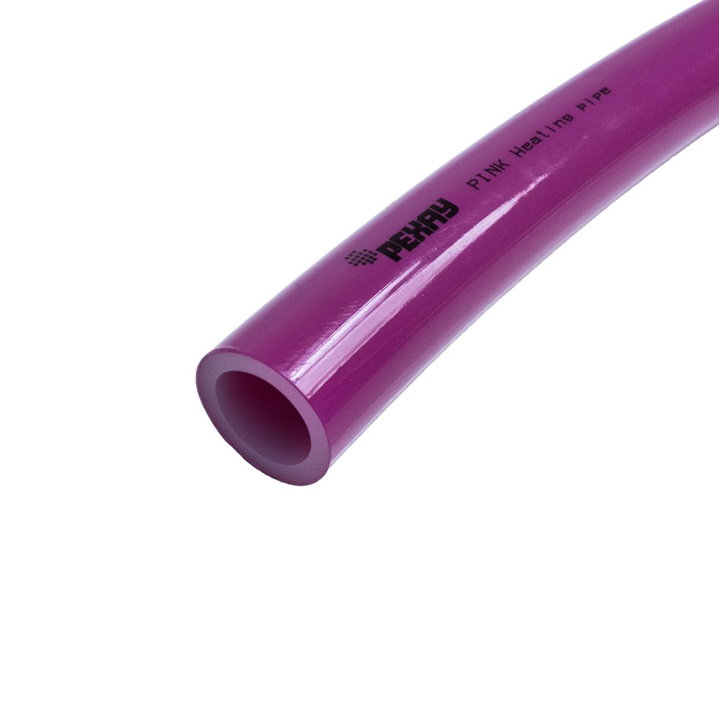 Труба отопительная РЕХАУ RAUTITAN PEX pink 20х2,8 мм, бухта 120 м из сшитого полиэтилена, 11360521120