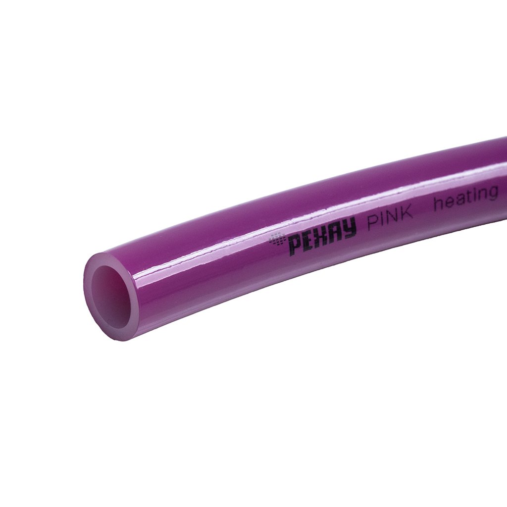 Труба отопительная РЕХАУ RAUTITAN PEX pink 20х2,8 мм, бухта 120 м из сшитого полиэтилена, 11360521120