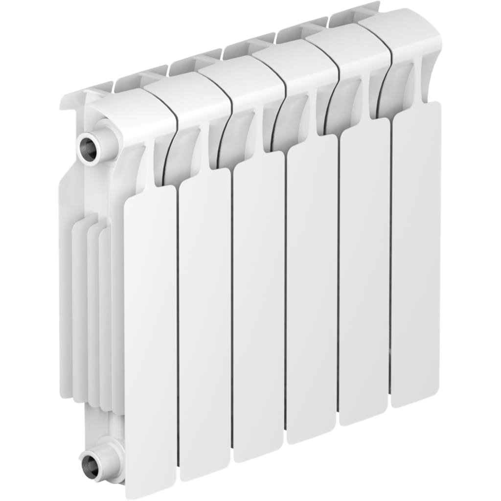 Радиатор биметаллический RIFAR MONOLIT 350 6 секций белый
