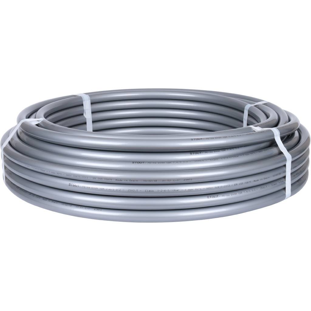 Труба из сшитого полиэтилена STOUT PEX 25х3,5, SPX-0001-002535