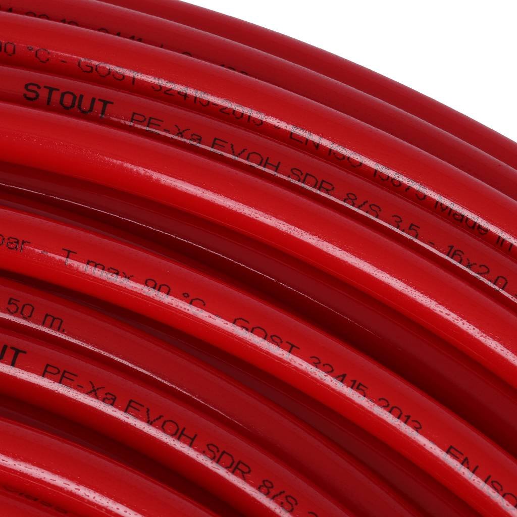 Труба из сшитого полиэтилена STOUT PEX 16х2 (Бухта: 500 м), SPX-0002-501620