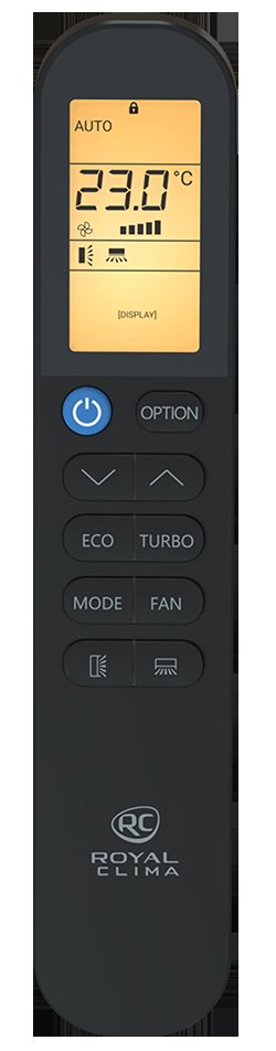 Внутренний блок настенного типа для мульти-сплит систем серии MULTI GAMMA ATTICA NERO RCI-AND09HN