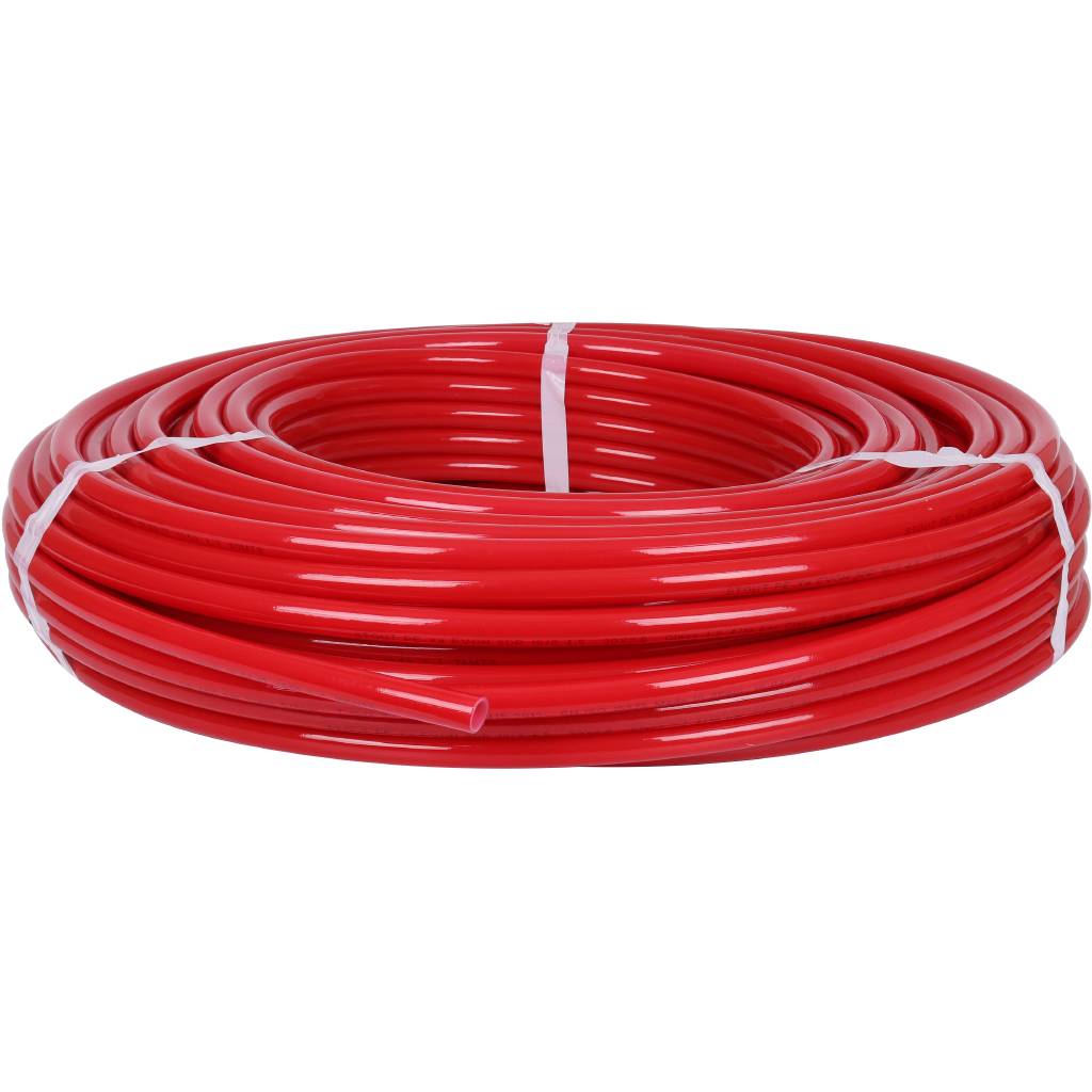 Труба из сшитого полиэтилена STOUT PEX с кислородным слоем, красная, 20х2,0, SPX-0002-242020