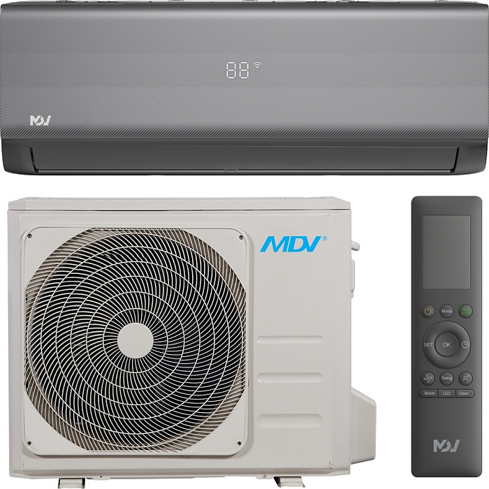 Настенный кондиционер MDV MDSALF-12HRFN8 / MDOALF-12HFN8 серии INFINI Loft ERP Inverter